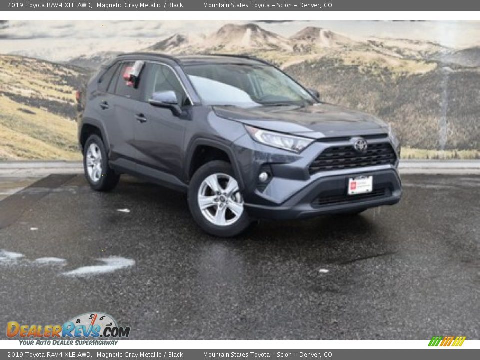 2019 Toyota RAV4 XLE AWD Magnetic Gray Metallic / Black Photo #1