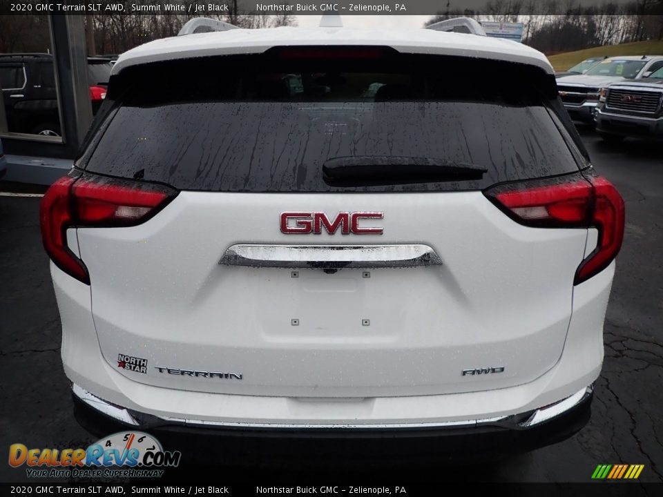 2020 GMC Terrain SLT AWD Summit White / Jet Black Photo #10