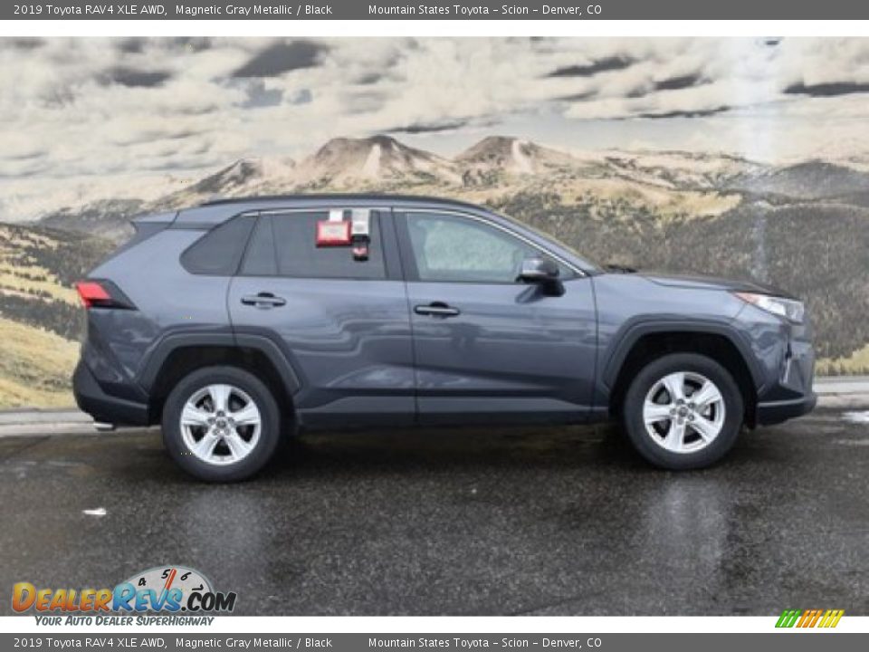2019 Toyota RAV4 XLE AWD Magnetic Gray Metallic / Black Photo #2