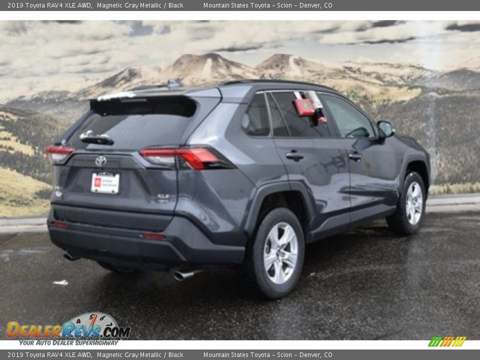 2019 Toyota RAV4 XLE AWD Magnetic Gray Metallic / Black Photo #3