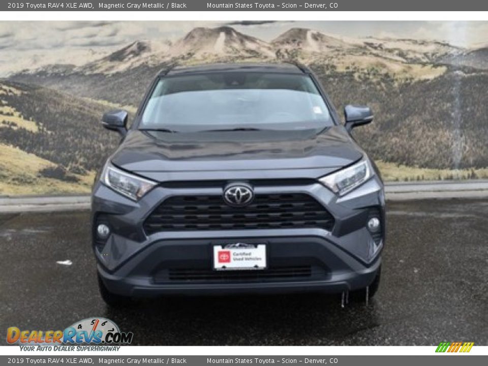 2019 Toyota RAV4 XLE AWD Magnetic Gray Metallic / Black Photo #4