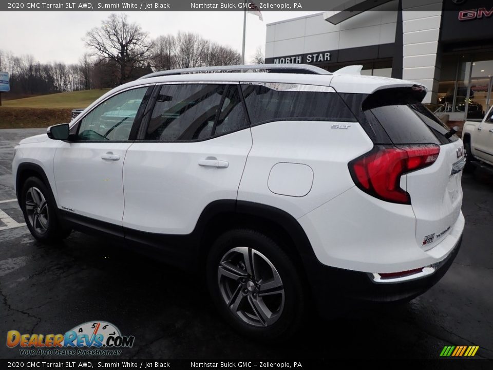 2020 GMC Terrain SLT AWD Summit White / Jet Black Photo #12