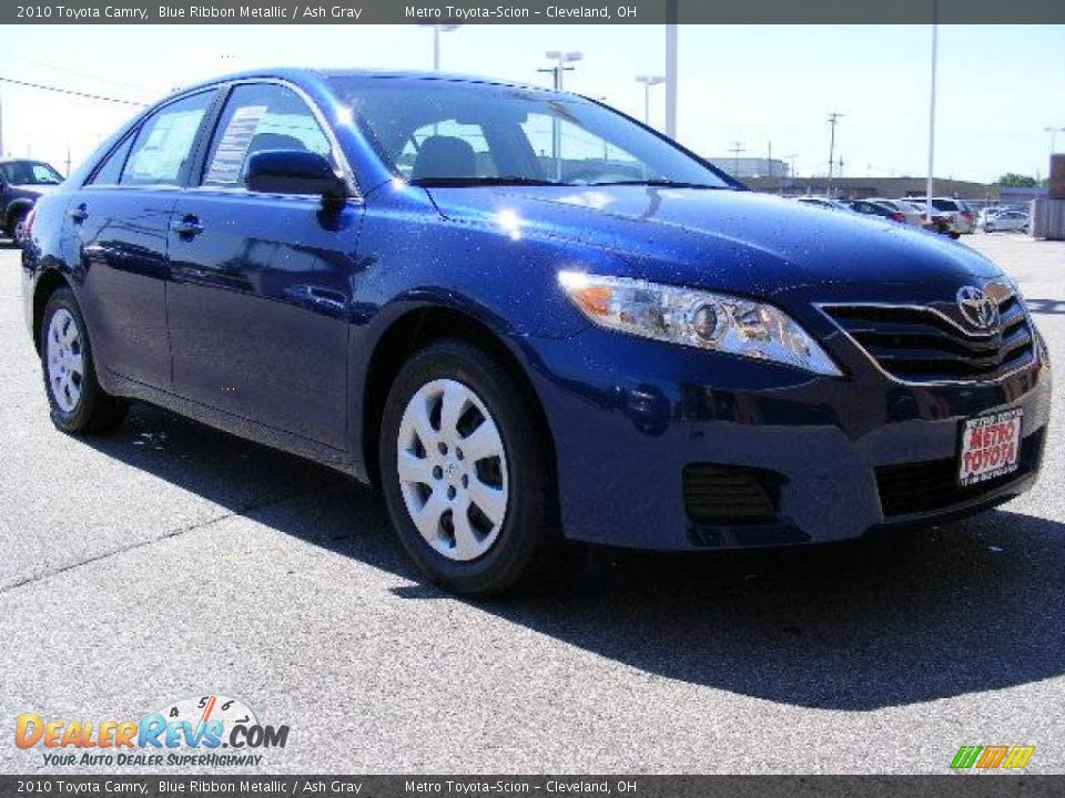 2010 toyota camry blue #7