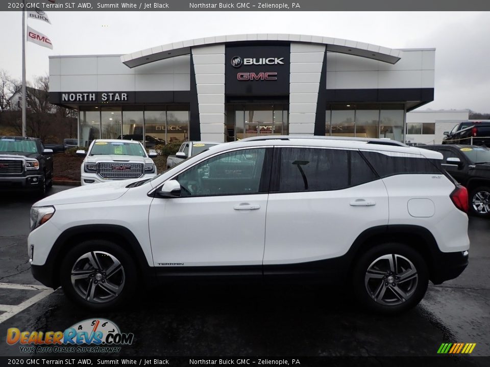 2020 GMC Terrain SLT AWD Summit White / Jet Black Photo #13