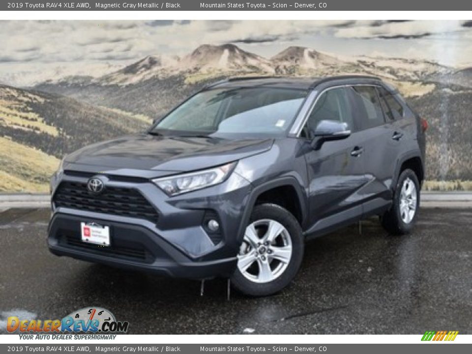 2019 Toyota RAV4 XLE AWD Magnetic Gray Metallic / Black Photo #5