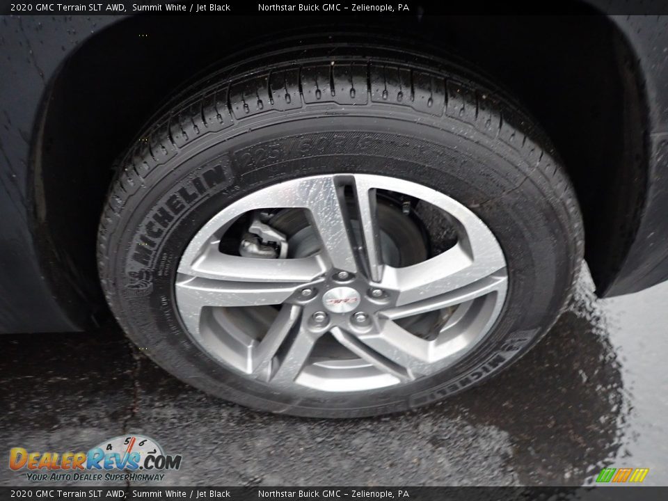 2020 GMC Terrain SLT AWD Summit White / Jet Black Photo #14