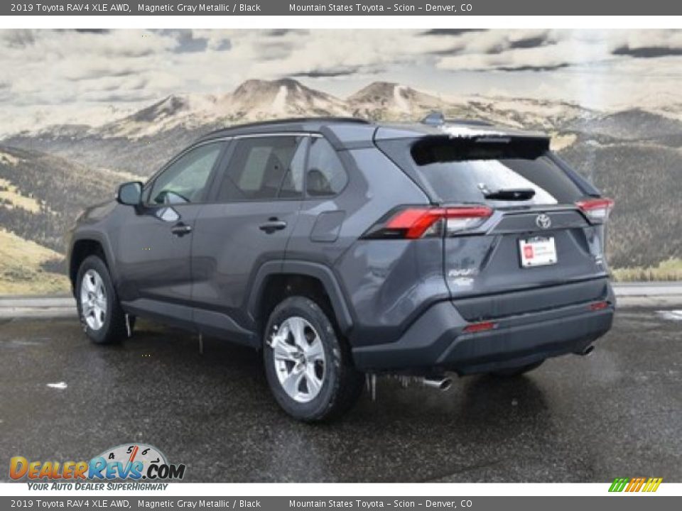 2019 Toyota RAV4 XLE AWD Magnetic Gray Metallic / Black Photo #7