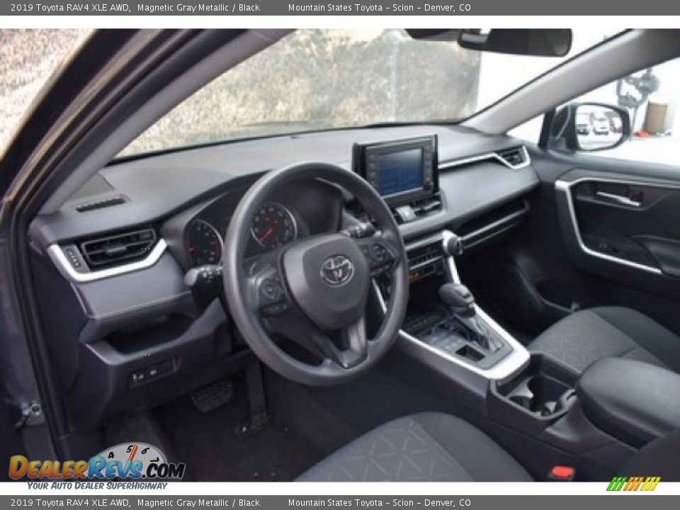 2019 Toyota RAV4 XLE AWD Magnetic Gray Metallic / Black Photo #9