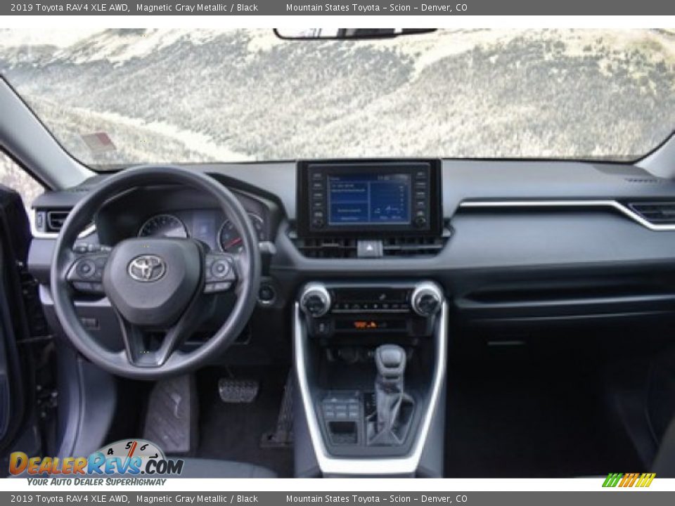 2019 Toyota RAV4 XLE AWD Magnetic Gray Metallic / Black Photo #12