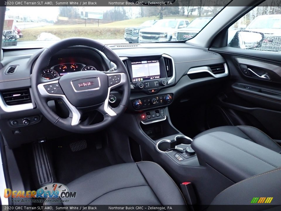 2020 GMC Terrain SLT AWD Summit White / Jet Black Photo #19