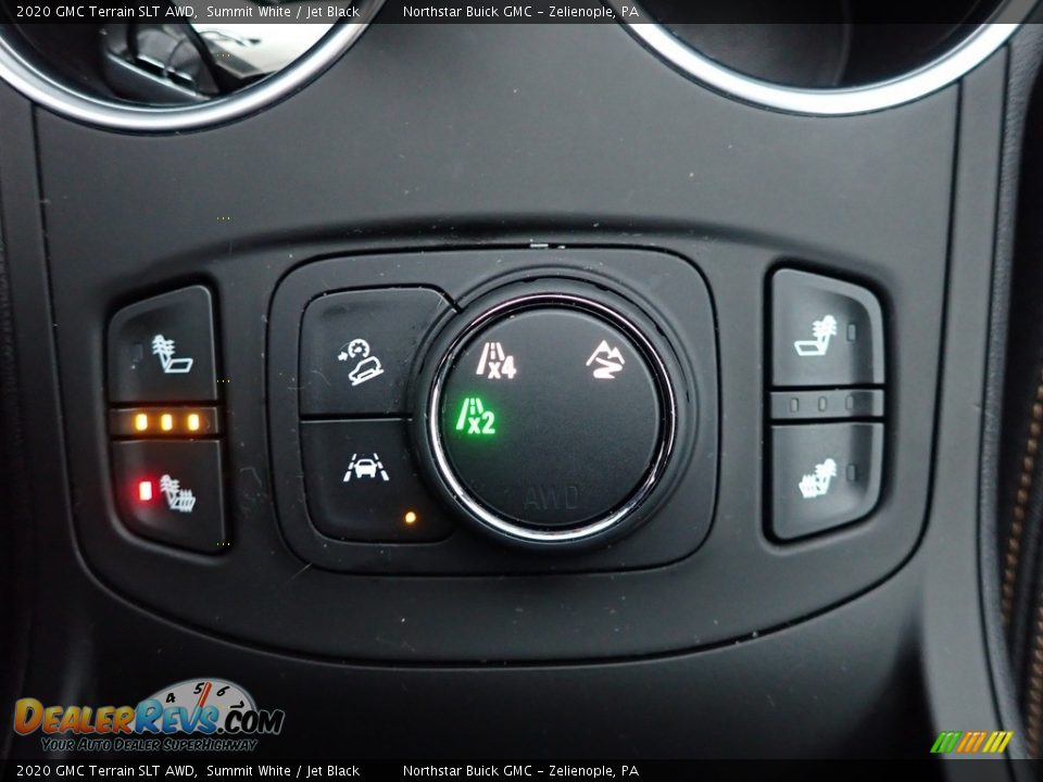 2020 GMC Terrain SLT AWD Summit White / Jet Black Photo #22