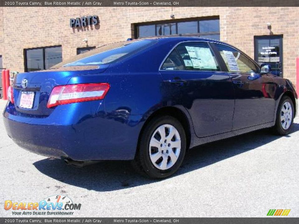 2010 Toyota Camry Blue Ribbon Metallic / Ash Gray Photo #3