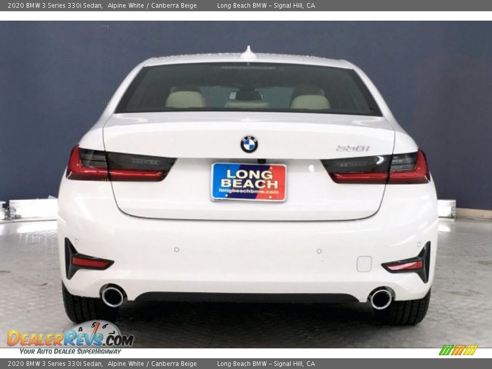 2020 BMW 3 Series 330i Sedan Alpine White / Canberra Beige Photo #3