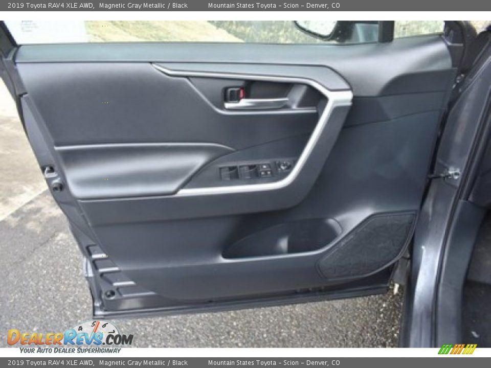 2019 Toyota RAV4 XLE AWD Magnetic Gray Metallic / Black Photo #22