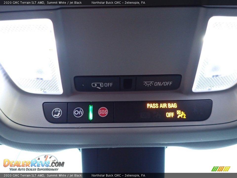 2020 GMC Terrain SLT AWD Summit White / Jet Black Photo #28