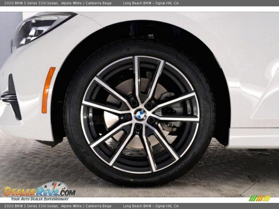 2020 BMW 3 Series 330i Sedan Alpine White / Canberra Beige Photo #8