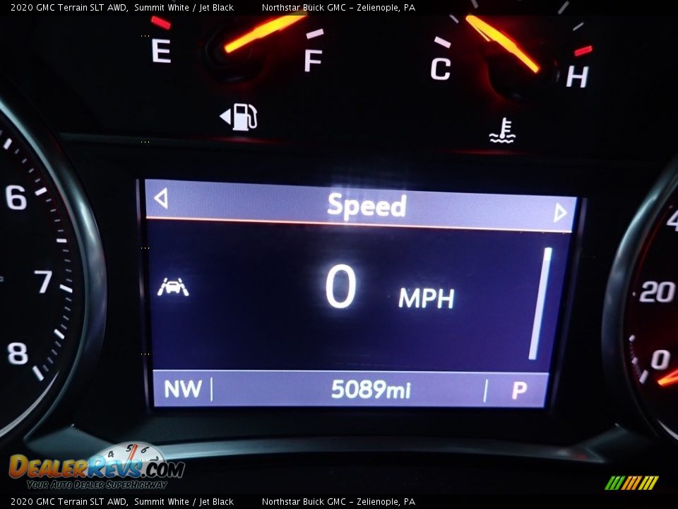 2020 GMC Terrain SLT AWD Summit White / Jet Black Photo #30