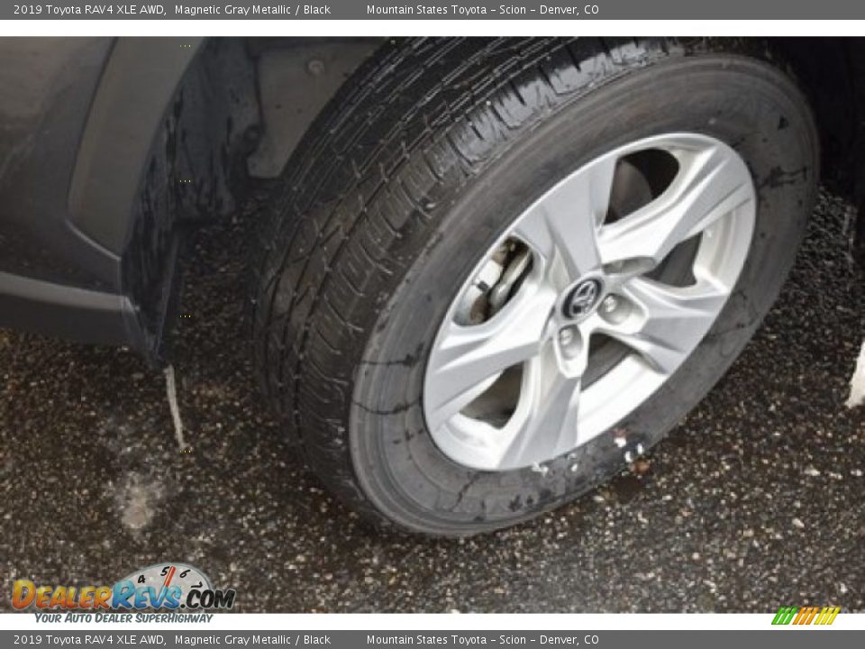 2019 Toyota RAV4 XLE AWD Magnetic Gray Metallic / Black Photo #26