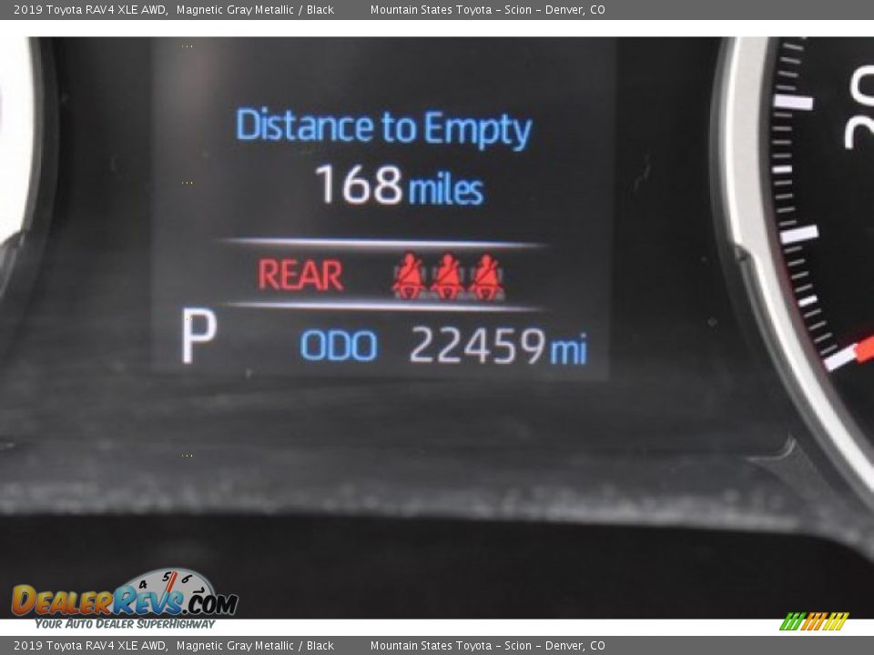 2019 Toyota RAV4 XLE AWD Magnetic Gray Metallic / Black Photo #27