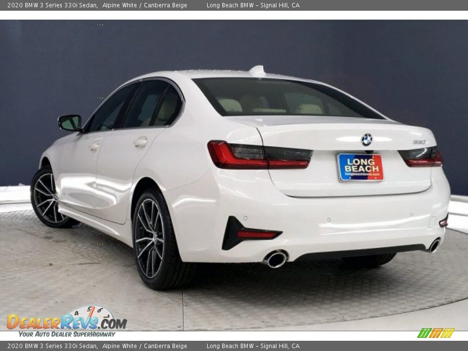 2020 BMW 3 Series 330i Sedan Alpine White / Canberra Beige Photo #10