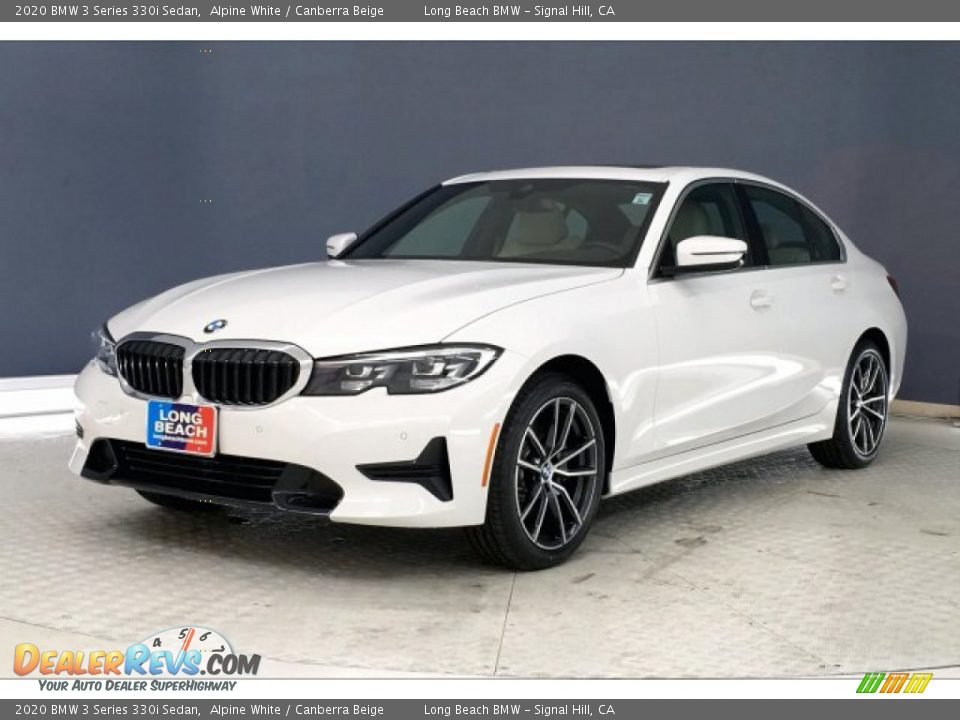 2020 BMW 3 Series 330i Sedan Alpine White / Canberra Beige Photo #12