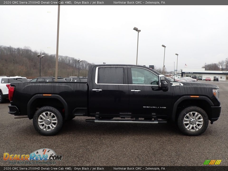 2020 GMC Sierra 2500HD Denali Crew Cab 4WD Onyx Black / Jet Black Photo #4