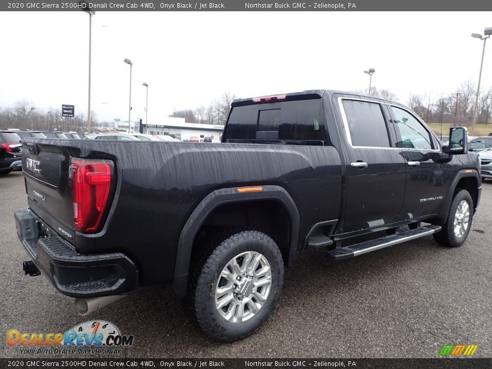 2020 GMC Sierra 2500HD Denali Crew Cab 4WD Onyx Black / Jet Black Photo #5