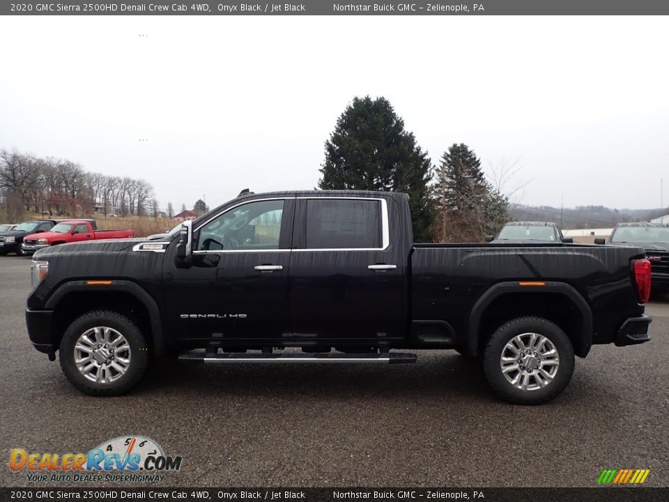 2020 GMC Sierra 2500HD Denali Crew Cab 4WD Onyx Black / Jet Black Photo #8