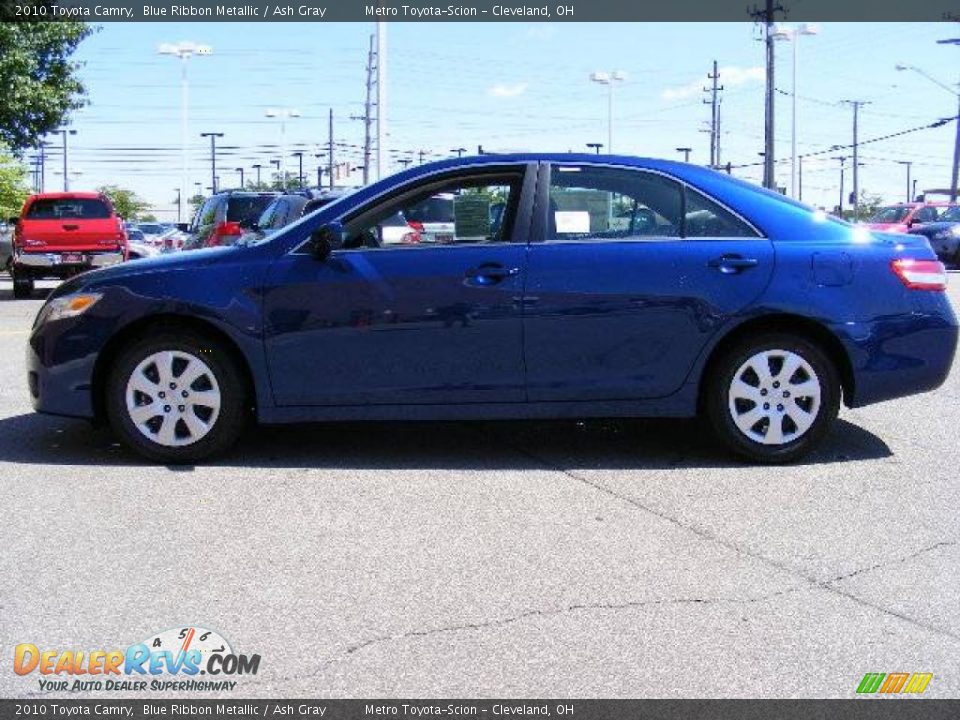 2010 Toyota Camry Blue Ribbon Metallic / Ash Gray Photo #6