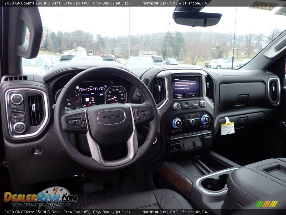 2020 GMC Sierra 2500HD Denali Crew Cab 4WD Onyx Black / Jet Black Photo #15