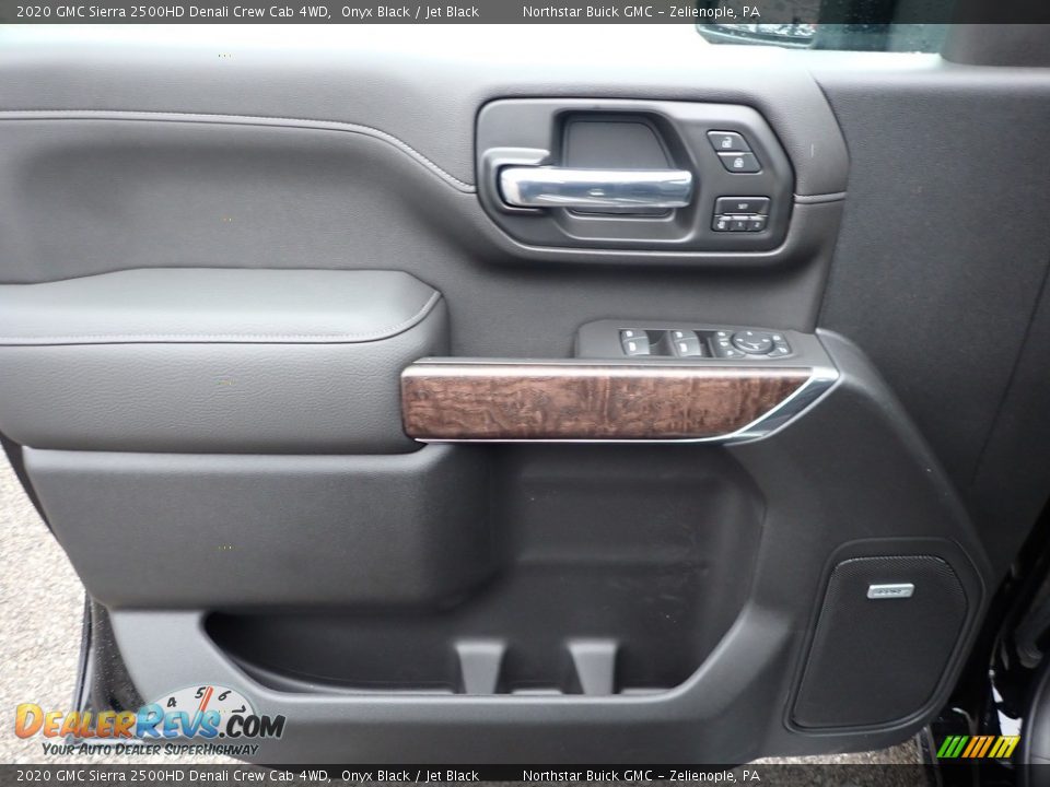 2020 GMC Sierra 2500HD Denali Crew Cab 4WD Onyx Black / Jet Black Photo #16
