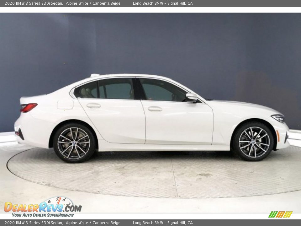 2020 BMW 3 Series 330i Sedan Alpine White / Canberra Beige Photo #31