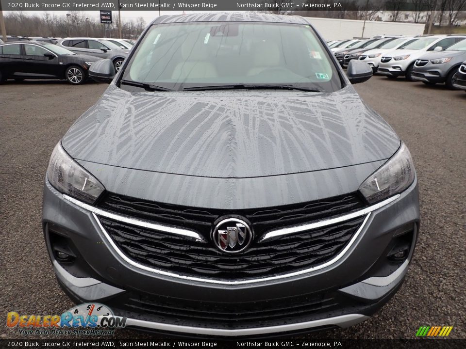 2020 Buick Encore GX Preferred AWD Satin Steel Metallic / Whisper Beige Photo #2