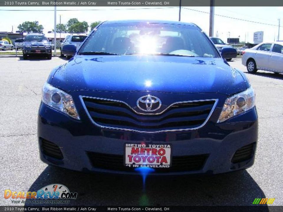 2010 Toyota Camry Blue Ribbon Metallic / Ash Gray Photo #8