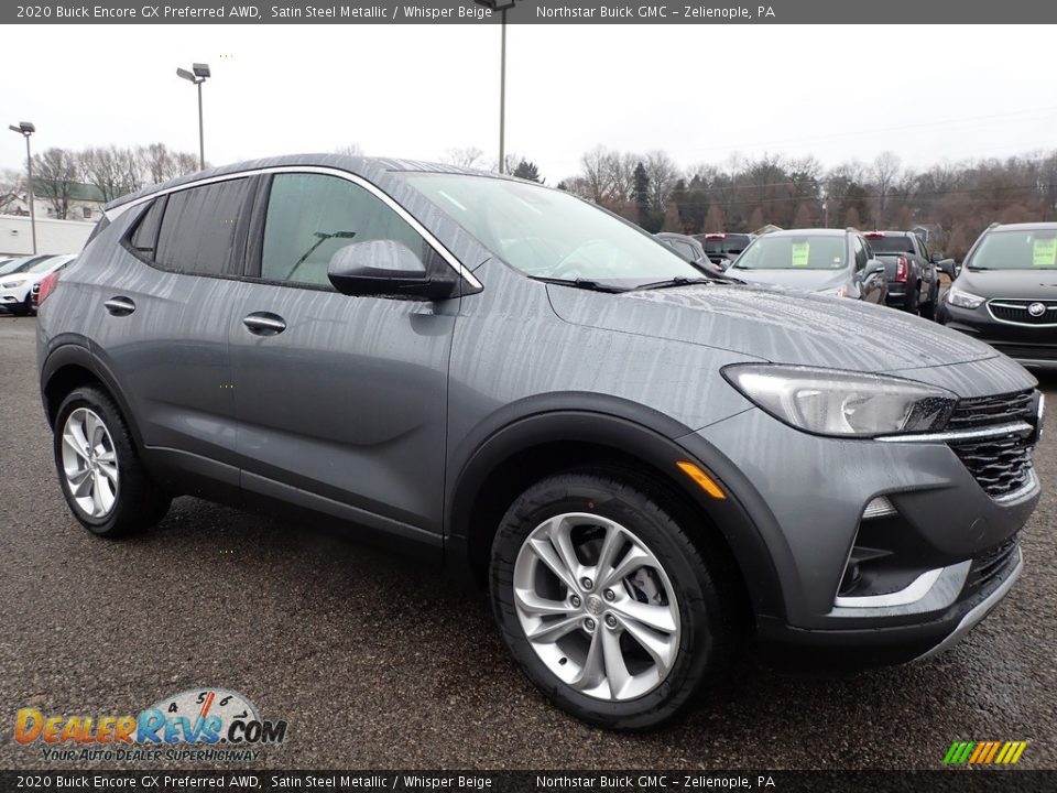 Front 3/4 View of 2020 Buick Encore GX Preferred AWD Photo #3