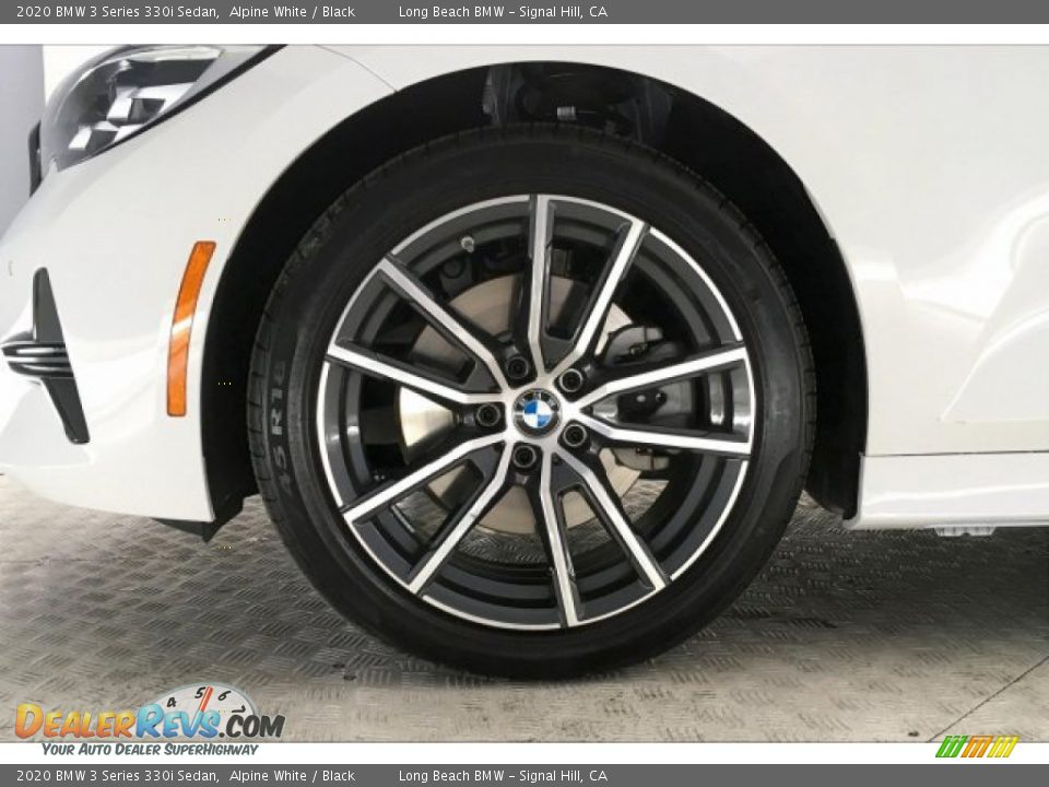2020 BMW 3 Series 330i Sedan Alpine White / Black Photo #8