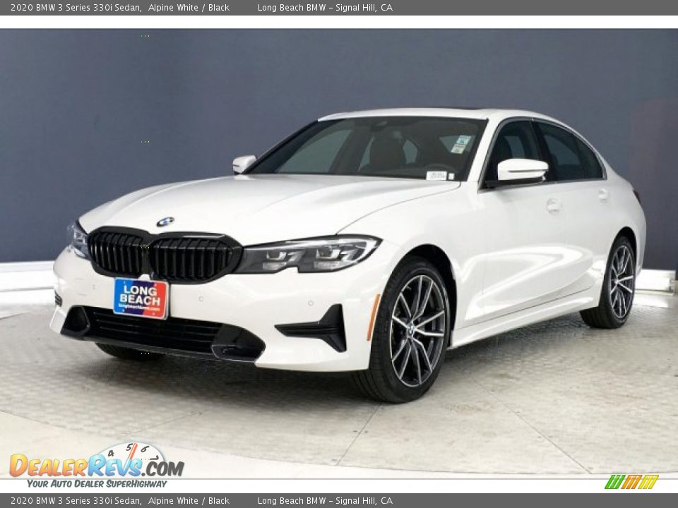 2020 BMW 3 Series 330i Sedan Alpine White / Black Photo #12