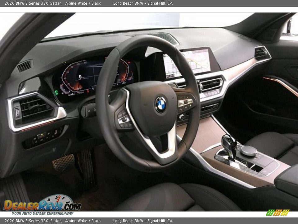 2020 BMW 3 Series 330i Sedan Alpine White / Black Photo #17