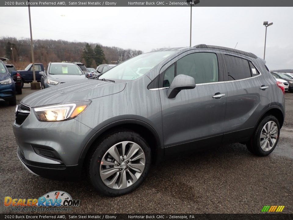 2020 Buick Encore Preferred AWD Satin Steel Metallic / Ebony Photo #1