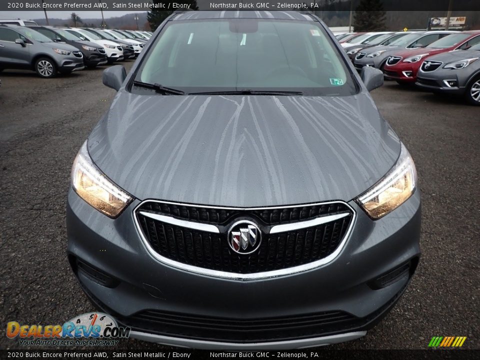 2020 Buick Encore Preferred AWD Satin Steel Metallic / Ebony Photo #2