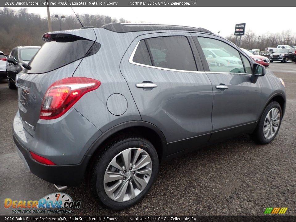 2020 Buick Encore Preferred AWD Satin Steel Metallic / Ebony Photo #5