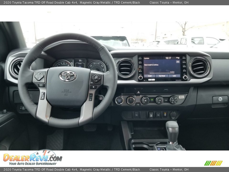 2020 Toyota Tacoma TRD Off Road Double Cab 4x4 Magnetic Gray Metallic / TRD Cement/Black Photo #3