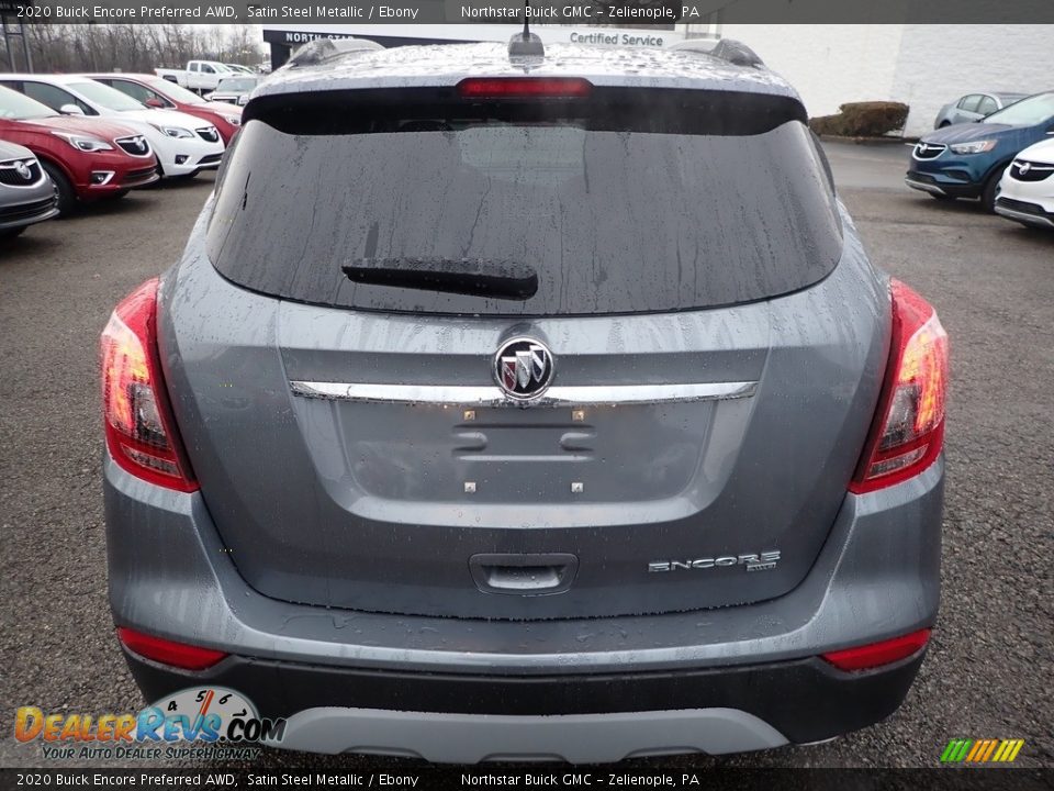 2020 Buick Encore Preferred AWD Satin Steel Metallic / Ebony Photo #6