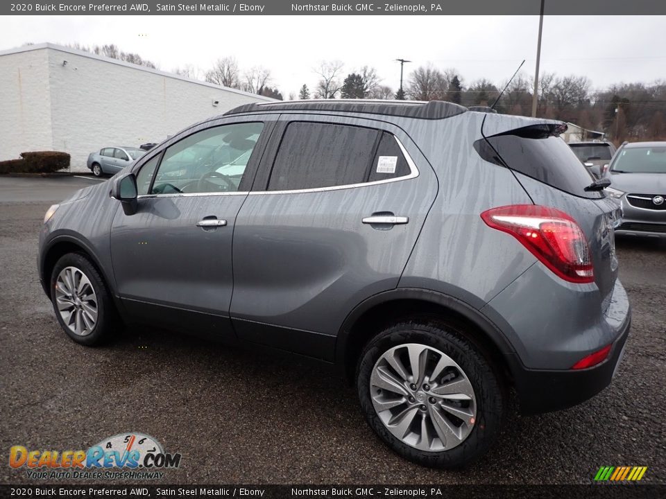 2020 Buick Encore Preferred AWD Satin Steel Metallic / Ebony Photo #8