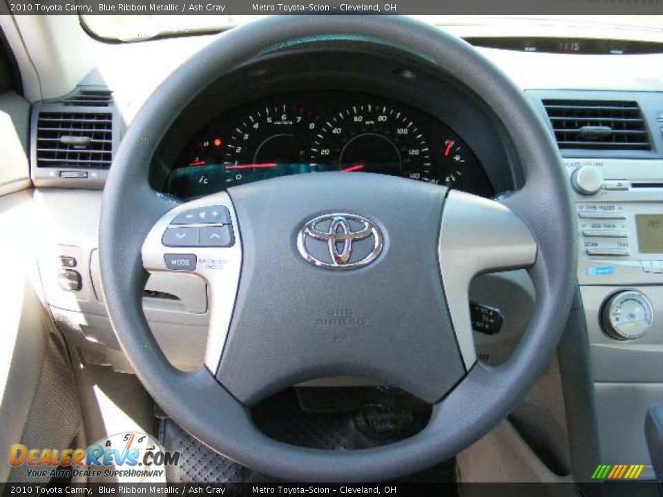 2010 Toyota Camry Blue Ribbon Metallic / Ash Gray Photo #15