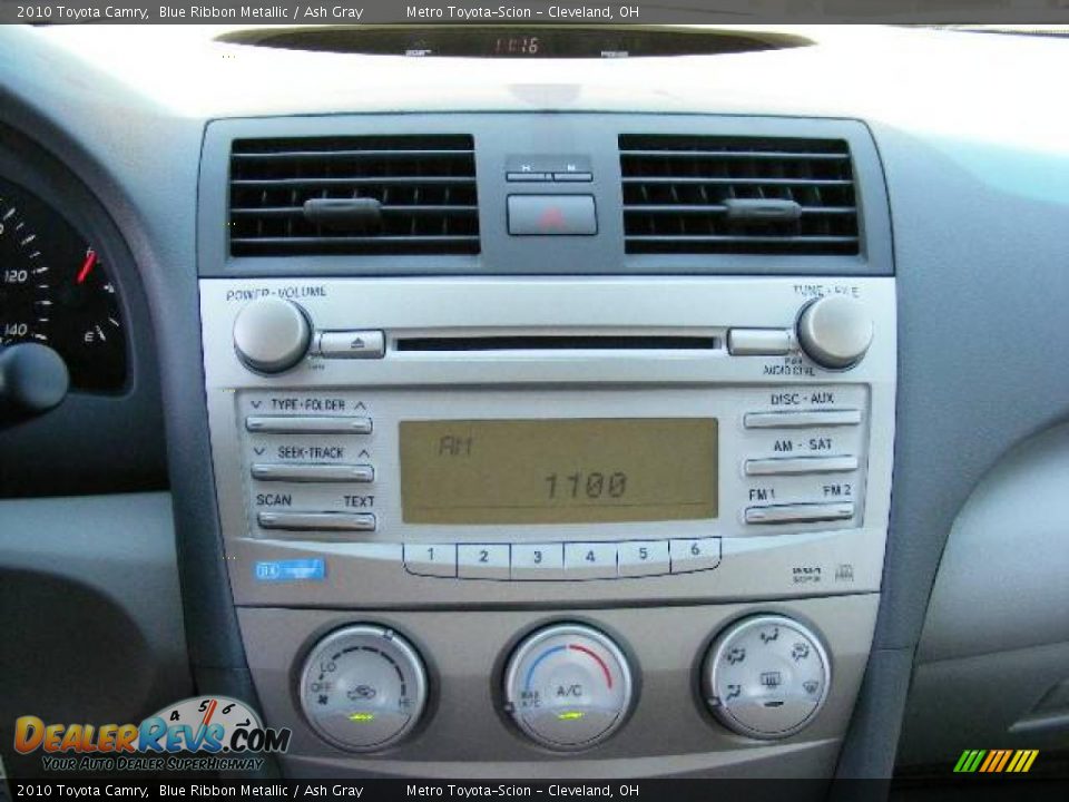 2010 Toyota Camry Blue Ribbon Metallic / Ash Gray Photo #17