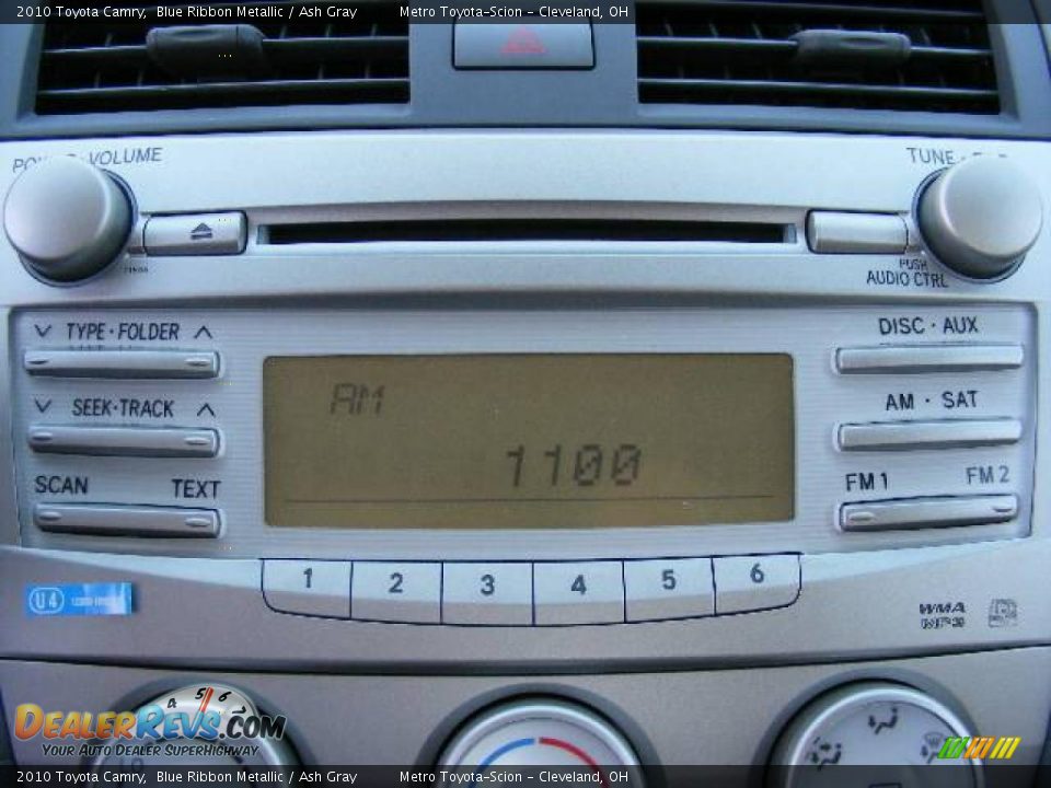 2010 Toyota Camry Blue Ribbon Metallic / Ash Gray Photo #18