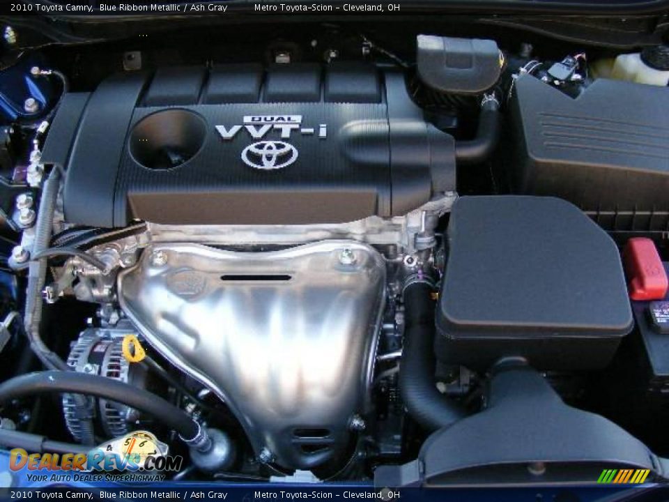 2010 Toyota Camry Blue Ribbon Metallic / Ash Gray Photo #25