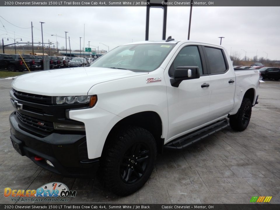 2020 Chevrolet Silverado 1500 LT Trail Boss Crew Cab 4x4 Summit White / Jet Black Photo #1