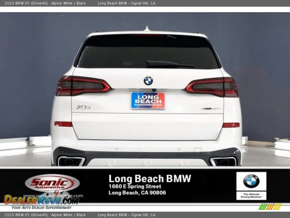 2020 BMW X5 sDrive40i Alpine White / Black Photo #3